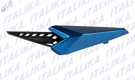 [F13011817] CUBIERTA DEC FRONTAL IZQ AZUL NEGRO