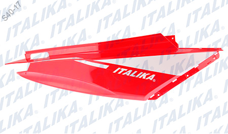 [F13011830] CUBIERTA COLA DER ROJO BLANCO