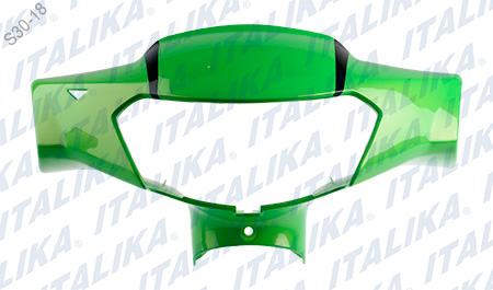[F13011934] CUBIERTA FRONT MANUBRIO VERDE NEGRO
