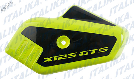 [F13011956] CUBIERTA AMORTIGUADOR DER VERDE LIMA NEG