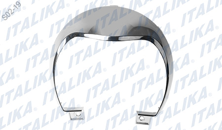 [F13012034] CUBIERTA DECORATIVA CALAVERA CROMO