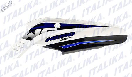 [F13012038] CUBIERTA TRAS IZQ AZUL