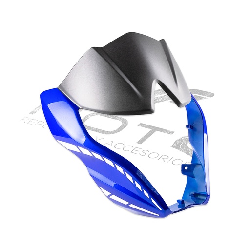 [F13012040] CUBIERTA FARO AZUL NEGRO MATE