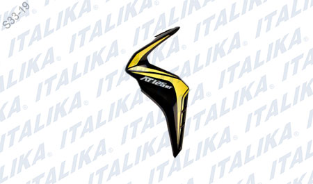 [F13012090] CUBIERTA DEL IZQ NEGRO AMARILLO