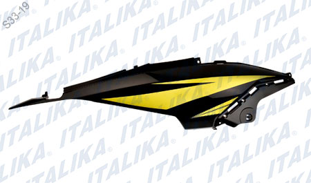 [F13012093] CUBIERTA TRAS DER NEGRO AMARILLO