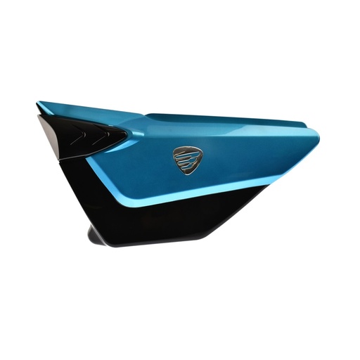 [F13012185] CUBIERTA IZQ AZUL TURQUESA NEGRO