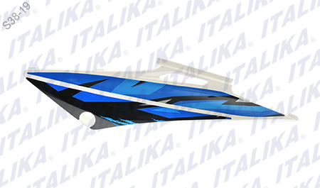 [F13012278] CUBIERTA TRAS IZQ AZUL