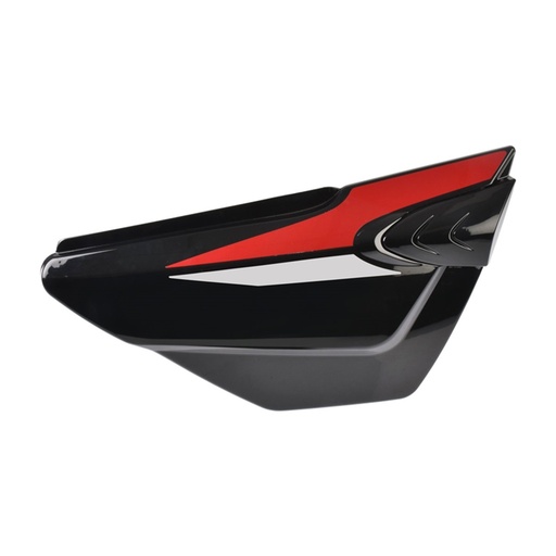 [F13012317] CUBIERTA LATERAL DER NEGRO ROJO