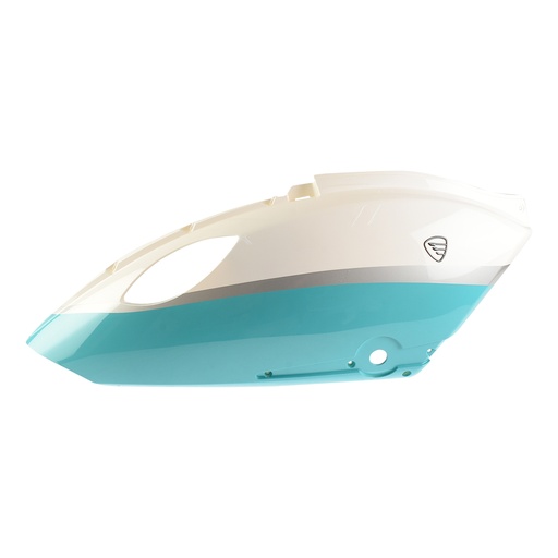 [F13012437] CUBIERTA TRAS DER BCO AZUL CON ISOTIPO