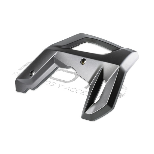 [F13012655] CUBIERTA MOTOR INF IZQ NEGRO MATE