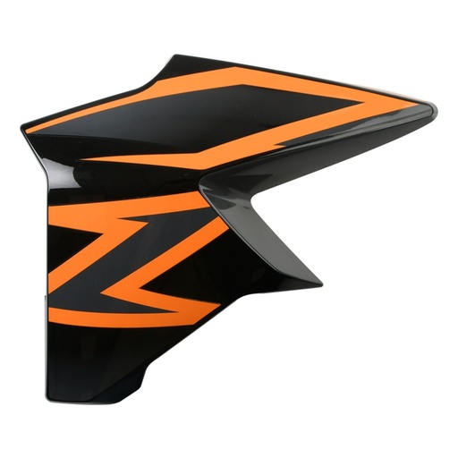[F13012850] CUBIERTA TANQUE IZQ NEGRO NARANJA