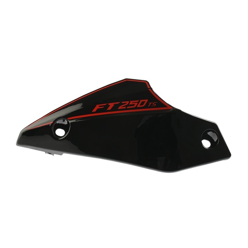 [F13012885] CUBIERTA INF SPOILER IZQ ROJO NEGRO