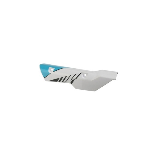 [F13012962] CUBIERTA AMORTIGUADOR DER BLANCO AZUL