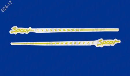 [F13020176] ETIQUETA PROTECTOR MOTOR NARANJA