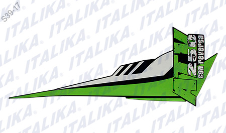 [F13020184] ETIQUETA SALPICADERA TRAS DER ATV250