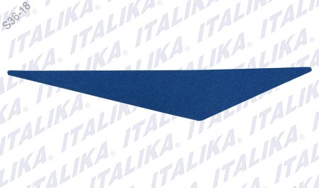 [F13020205] ETIQUETA INF CUBIERTA IZQ AZUL