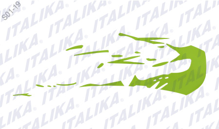 [F13020291] ETIQUETA SALPICADERA TRAS DER