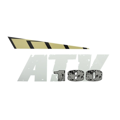 [F13020404] ETIQUETA ATV180 IZQ