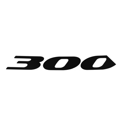 [F13020445] ETIQUETA 300 CUBIERTA LAT DER ROJO