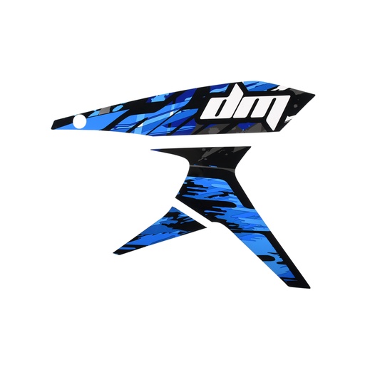 [F13020462] JGO ETIQUETAS CUBIERTA TANQUE DER