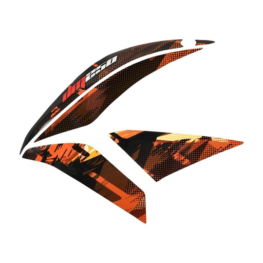 [F13020508] JUEGO ETIQUETAS CUBIERTA TANQUE IZQ