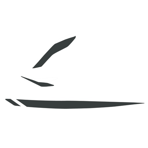 [F13020539] JUEGO ETIQUETAS CUBIERTA SUP IZQ AZUL