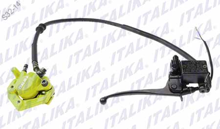 [F14020237] SISTEMA FRENO DEL CALIPER AMARILLO LOGO