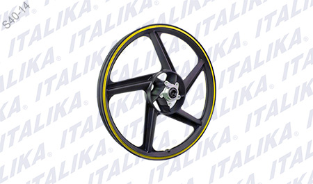 [F14020254] RIN DEL NEGRO FILO AMARILLO