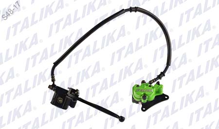[F14020289] SISTEMA FRENO DEL CON LOGO VERDE LIMON