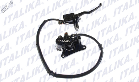 [F14020333] SISTEMA FRENO DEL CALIPER NEGRO CON LOGO