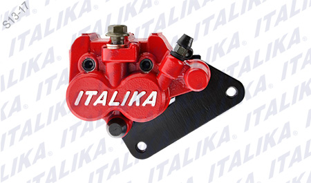 [F14020363] CALIPER FRENO DEL ROJO CON LOGO