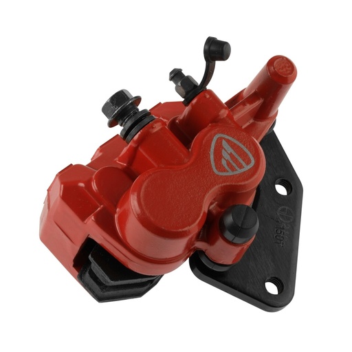 [F14020661] CALIPER FRENO DEL ROJO BRILLANTE ISOTIPO