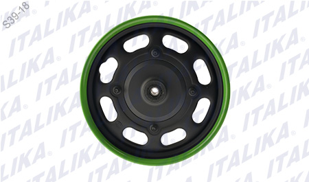 [F14030135] RIN RUEDA DEL NEGRO FILO VERDE
