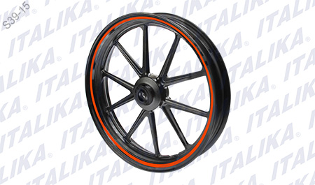 [F14030152] RIN DEL NEGRO FILO NARANJA