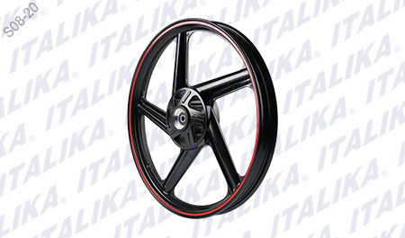 [F14030303] RIN DEL NEGRO FILO ROJO