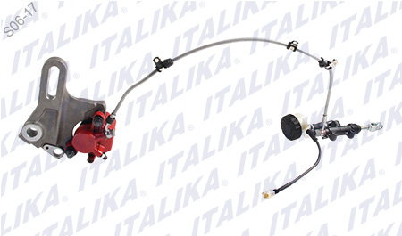 [F15020246] SISTEMA FRENO TRAS CALIPER ROJO
