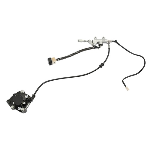 [F15020350] SISTEMA FRENO TRAS CALIPER NEGRO