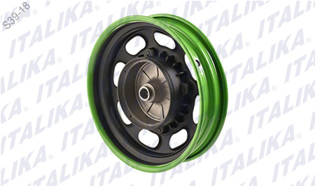 [F15030143] RIN TRAS NEGRO FILO VERDE