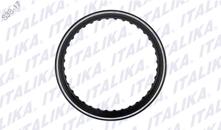 [F15030211] ARO RIN TRAS NEGRO FILO GRIS