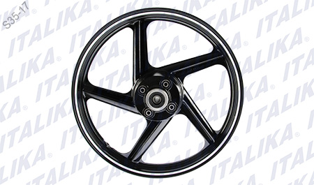 [F15030217] RIN TRAS NEGRO FILO BLANCO