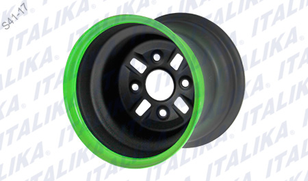 [F15030219] RIN TRAS NEGRO FILO VERDE