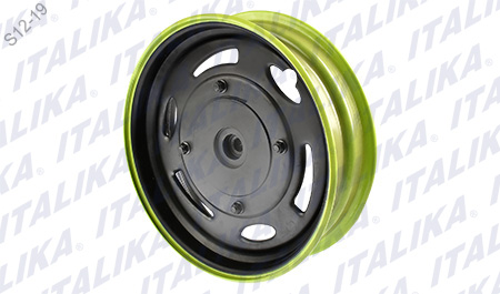 [F15030246] RIN TRAS NEGRO FILO VERDE LIMON