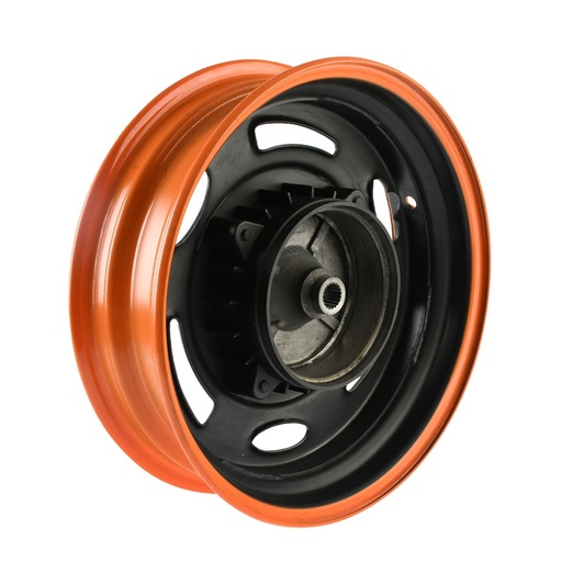 [F15030312] RIN TRAS NEGRO FILO NARANJA