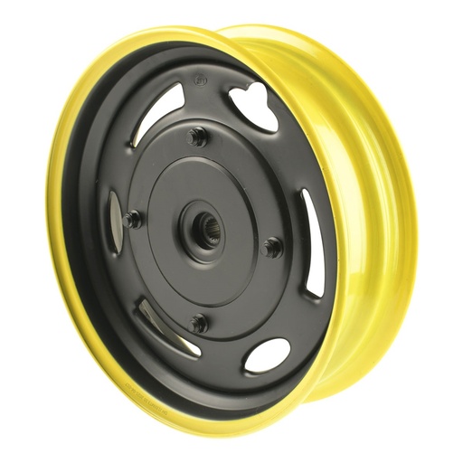 [F15030313] RIN TRAS NEGRO FILO AMARILLO