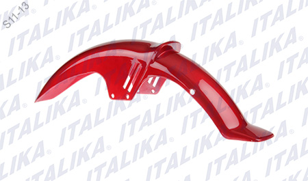 [F16010040] SALPICADERA DELANT/ROJO/.