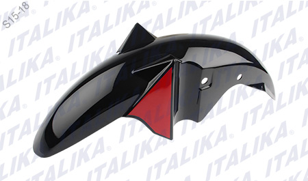 [F16010224] SALPICADERA DEL NEGRO ROJO Z