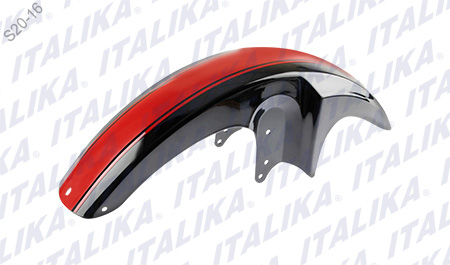 [F16010261] SALPICADERA DEL NEGRO ROJO