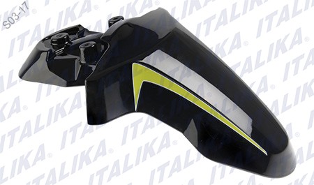 [F16010287] SALPICADERA DEL NEGRO AMARILLO F