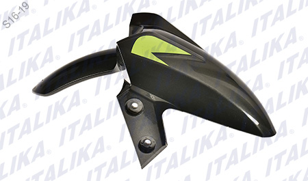 [F16010340] SALPICADERA DEL GRAFITO VERDOSO