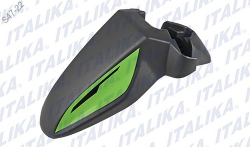 [F16010440] SALPICADERA DEL NEGRO VERDE FLUORESENTE